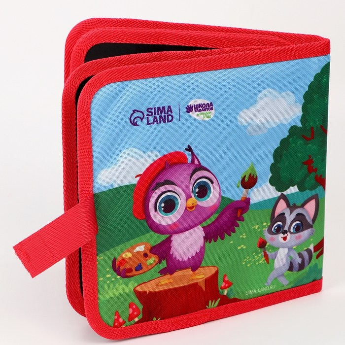 Альбом для рисования многоразовая &laquo;Весёлые зверята&raquo;, 8 страниц