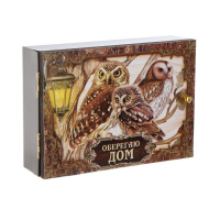 Ключница "Совы" венге 12х17 см