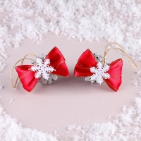 Новогодний набор &laquo;Шишки банты снежинка&raquo;