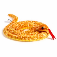 Мягкая игрушка «Змея», 108 см, цвет оранжевый, жёлтый Мягкая игрушка «Змея», 108 см, цвет оранжевый, жёлтый