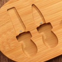 Новый год. Набор для подачи сыра &laquo;Уютного Нового года!&raquo;, 18 х 36 см