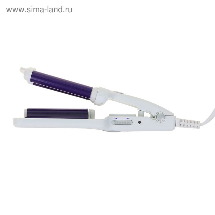 Плойка Galaxy GL 4619, 35 Вт, керамическое покрытие, d=10 мм, 180°С, белая Плойка Galaxy GL 4619, 35 Вт, керамическое покрытие, d=10 мм, 180°С, белая