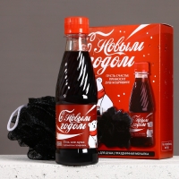 Подарочный набор косметики «С Новым Годом!», гель для душа 250 мл и мочалка для тела, ЧИСТОЕ СЧАСТЬЕ Подарочный набор косметики «С Новым Годом!», гель для душа 250 мл и мочалка для тела, ЧИСТОЕ СЧАСТЬЕ