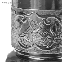 Подстаканник медный в наборе со стаканом Подстаканник медный в наборе со стаканом