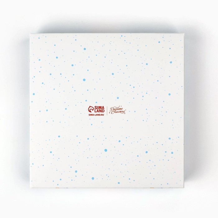 Коробка для кондитерских изделий «Снежный город», 15 х 15 х 20 см, Новый год Коробка для кондитерских изделий «Снежный город», 15 х 15 х 20 см, Новый год