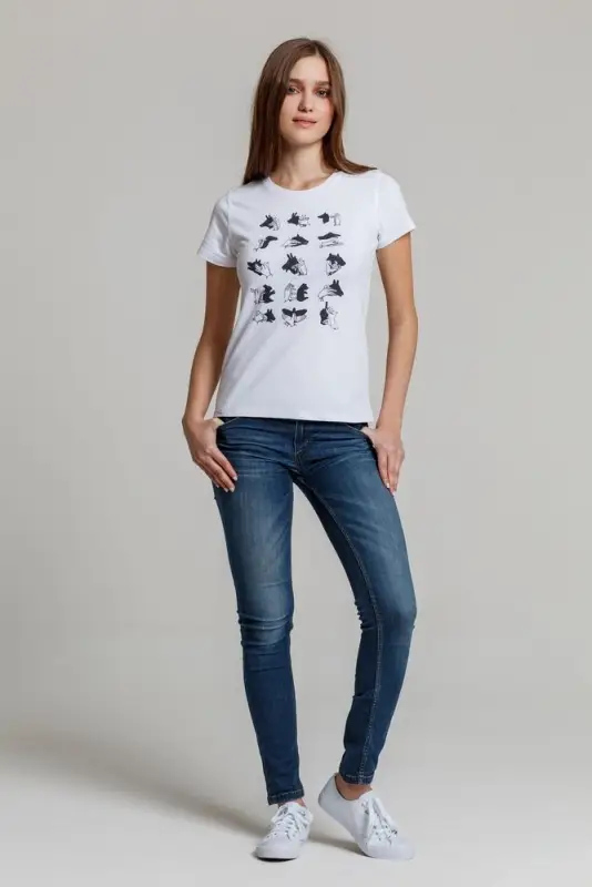 Футболка женская «Неочевидное», белая, размер S Футболка женская «Неочевидное», белая, размер S