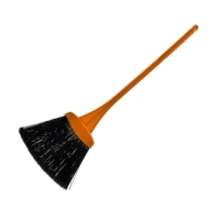 Метла с черенком жёсткая &laquo;Удобная&raquo;, цвета МИКС