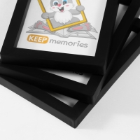 Набор фоторамок пластик L-3 10х15 см ( 3 шт.), чёрный