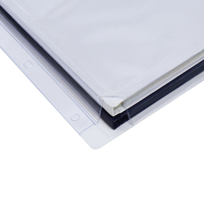 Файл-вкладыш А4, 180 мкм, Calligrata, ПВХ, усиленный, с расширением, матовый, 5 штук Файл-вкладыш А4, 180 мкм, Calligrata, ПВХ, усиленный, с расширением, матовый, 5 штук