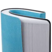 Ежедневник Romano, недатированный, с белым блоком, голубой