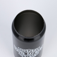 Термокружка, 400 мл, Банка "Мастер К. Мужик", сохраняет тепло 8 ч, 7.6 х 19.3 см