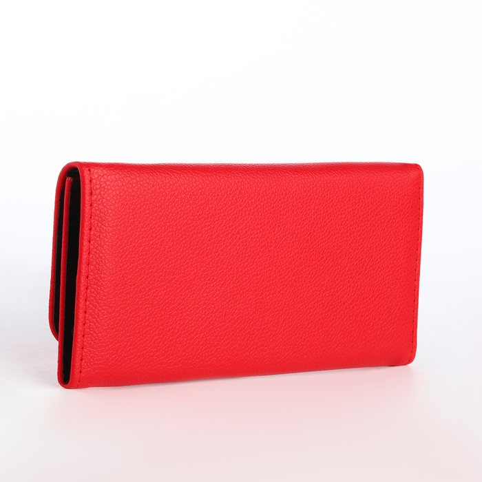 Кошелёк женский на магните, цвет красный Кошелёк женский на магните, цвет красный