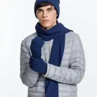 Перчатки Urban Flow, темно-синий меланж, размер L/XL