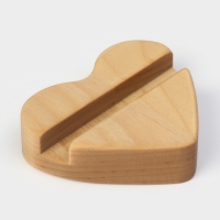 Подарочный набор деревянной посуды Adelica &laquo;Для тебя&raquo;, тарелка 20&times;17 см, подставка под горячее и телефон, берёза