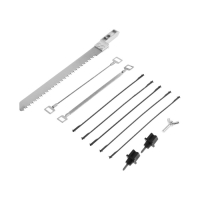 Набор с ножовкой ТУНДРА, универсальный, по дереву, пластику, металлу, стеклу, керамике