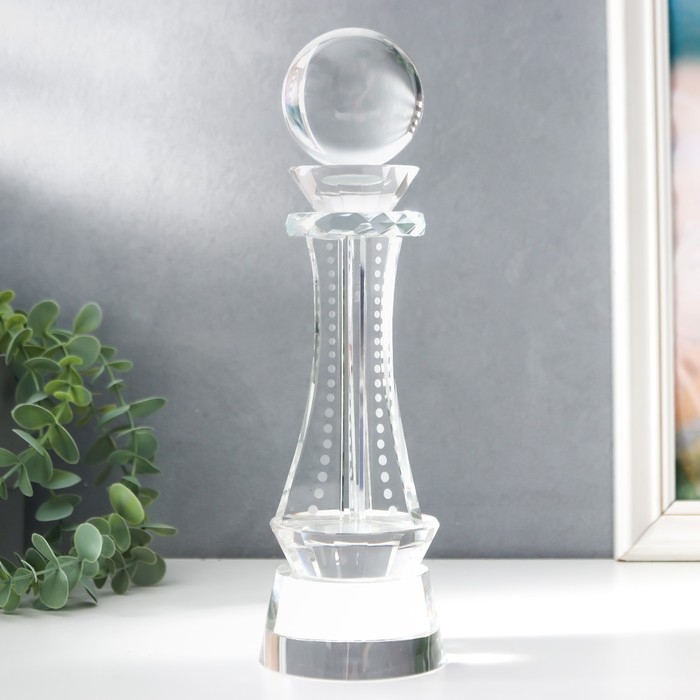 Сувенир стекло Сувенир стекло "Кубок наградной - Шахматы" 27х9х9 см