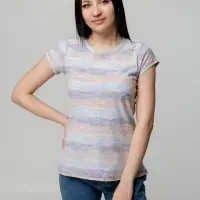 Футболка женская RAYET LADY двусторонняя, оранжевый/фиолетовый , размер XXL