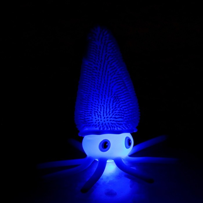 Ёжка &laquo;Кальмар&raquo; световой, цвета МИКС