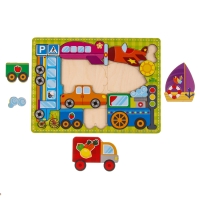 Головоломка «Учим транспорт» Головоломка «Учим транспорт»