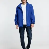 Куртка флисовая унисекс Fliska, ярко-синяя, размер XL/XXL Куртка флисовая унисекс Fliska, ярко-синяя, размер XL/XXL