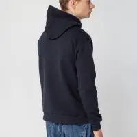 Толстовка с капюшоном Unit Kirenga Heavy темно-синяя, размер XS