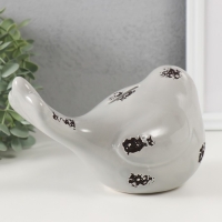 Копилка керамика "Серый воробышек" 18,8 11,9х13 см Копилка керамика "Серый воробышек" 18,8 11,9х13 см