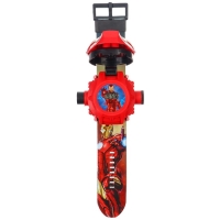 Часы проектор &laquo;Железный человек&raquo;, Мстители, свет