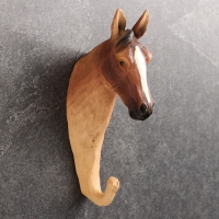 Крючок фигурный "Лошадь" 15х6х9см Крючок фигурный "Лошадь" 15х6х9см