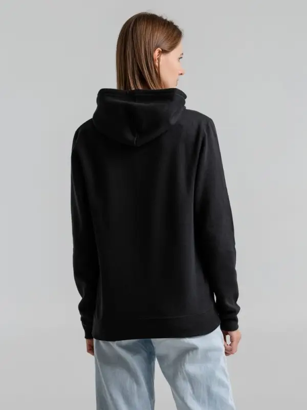 Толстовка с капюшоном Snake II черная, размер XS