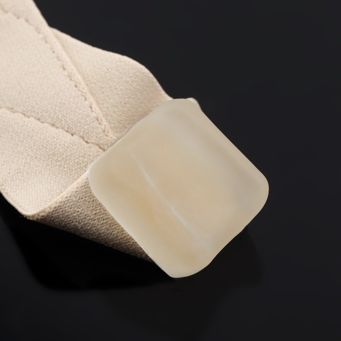 Корректор - разделитель для большого пальца, на манжете, L р-р, цвет бежевый Корректор - разделитель для большого пальца, на манжете, L р-р, цвет бежевый