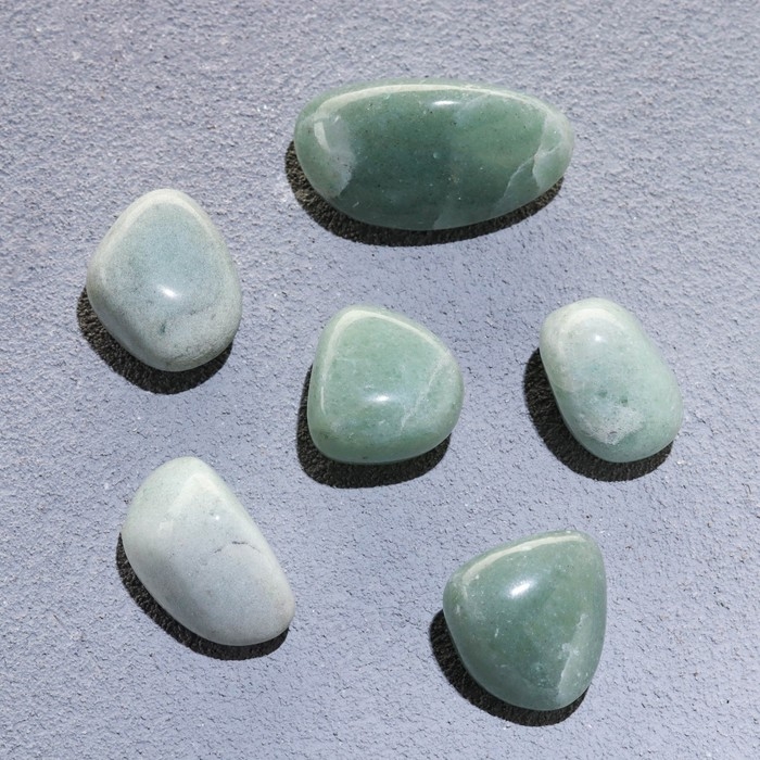 Набор для творчества Набор для творчества "Зелёный авантюрин", галтовка, фракция 2-3 см, 100 г