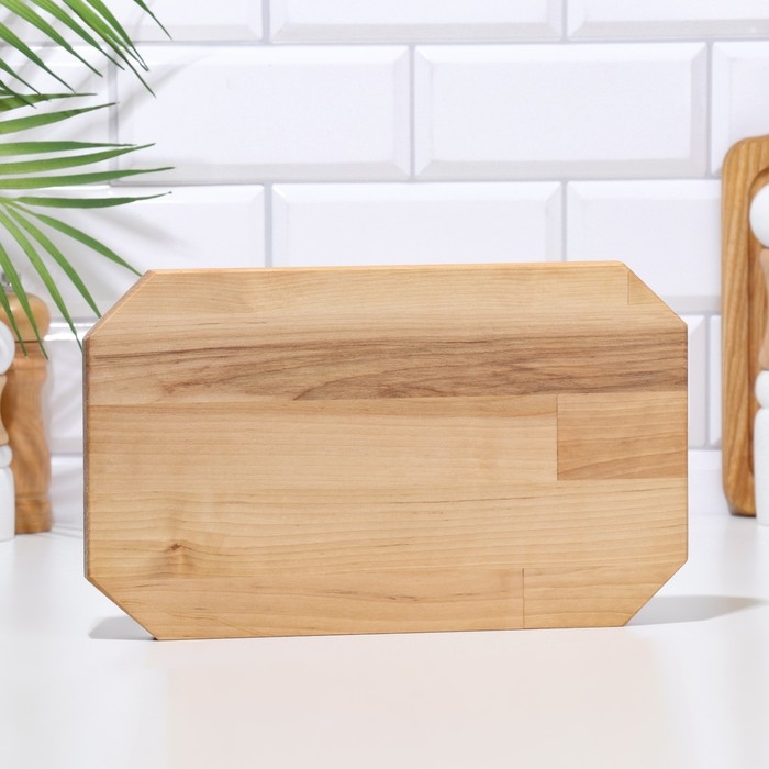 Доска разделочная &laquo;Гайка&raquo; малая (кровосток) 30х18х1,8 см