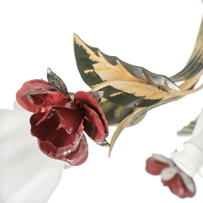 Люстра Люстра "Розетта" 4хЕ27 40Вт бежевый 65х65х28-88см BayerLux