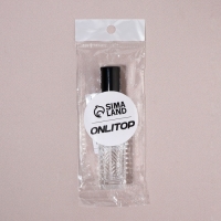 Флакон для парфюма «Прозрачный узор», с распылителем, 15 мл, цвет чёрный Флакон для парфюма «Прозрачный узор», с распылителем, 15 мл, цвет чёрный