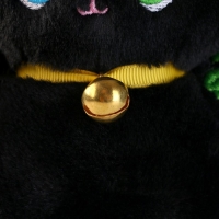 Мягкая игрушка &laquo;Котик&raquo;, 12 см, цвет чёрный