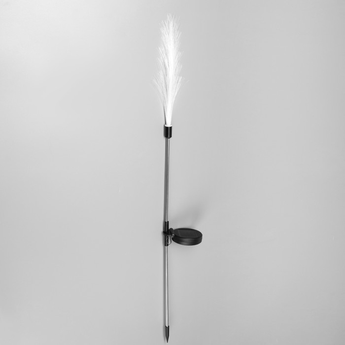 Садовый светильник на солнечной батарее «Колос», 85 см, 8 LED, свечение тёплое белое Садовый светильник на солнечной батарее «Колос», 85 см, 8 LED, свечение тёплое белое