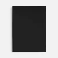 Ежедневник Flex Shall New, недатированный, черный