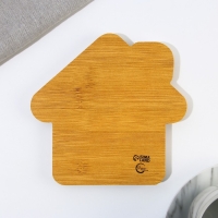 Подставка под кружку «Домик», 15.4х14.9 см Подставка под кружку «Домик», 15.4х14.9 см