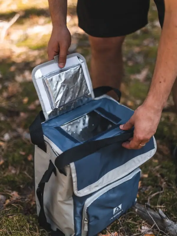 Термосумка с люком &laquo;Арктика&raquo;, M, синяя