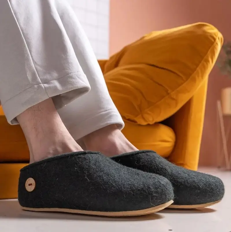 Домашние валенки Cant, черные, размер 35