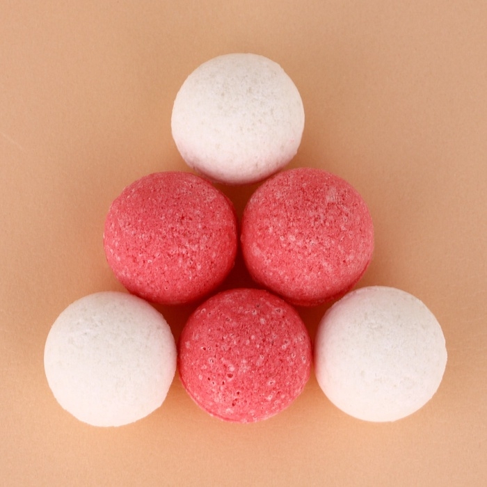 Набор детский бомбочки для ванны ЧИСТОЕ СЧАСТЬЕ &laquo;Пони&raquo;, 6х20 г, Новый Год