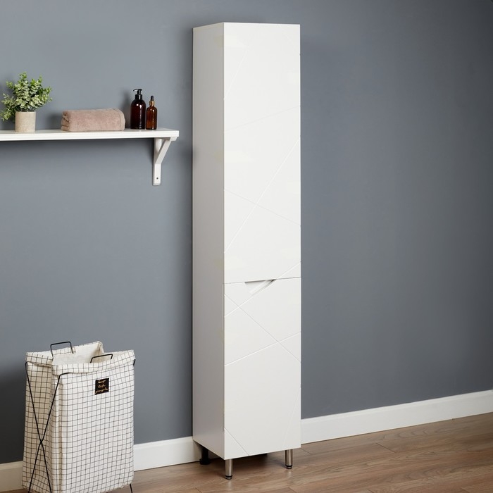 Пенал для ванной комнаты "Джой", 35 х 30 х 187,2 см