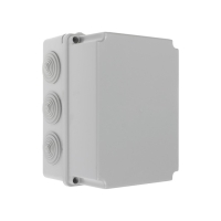 Распределительная коробка Урал ПАК, 190х140х120, IP 55, 10 вх, серая, КО-65027190-012 Распределительная коробка Урал ПАК, 190х140х120, IP 55, 10 вх, серая, КО-65027190-012