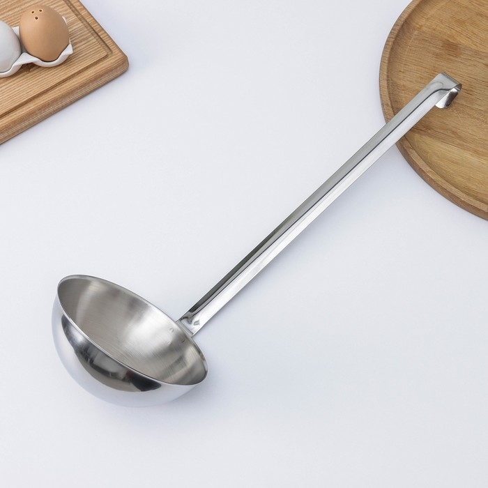 Ложка разливательная &laquo;Поварская&raquo;, 1 л, длина ручки=38 см