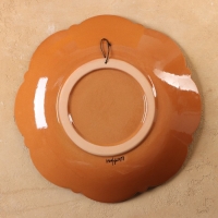 Ляган Риштанская Керамика "Жар птица", 41 см, рифлённый Ляган Риштанская Керамика "Жар птица", 41 см, рифлённый