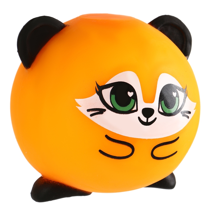 Антистресс сквиш мялка &laquo;Лисичка&raquo;,с пастой, в пакете