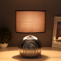 Лампа настольная 7515121TL/1 E27 40Вт серебро 24,5х24,5х37 см Лампа настольная 7515121TL/1 E27 40Вт серебро 24,5х24,5х37 см