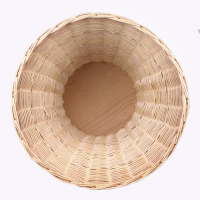 Корзина торговая &laquo;Часы&raquo;, Dниз:53 см, Dдно фанера:30 см, Dверх:57 см, H=40/80 см, лоза