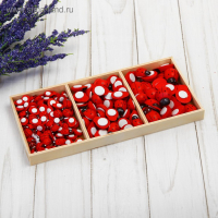 Набор декоративных наклеек &laquo;Божьи коровки&raquo; 3 размера; 8,2&times;19&times;1,5 см