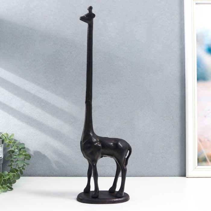 Сувенир чугун Сувенир чугун "Жираф" 47х10х14 см